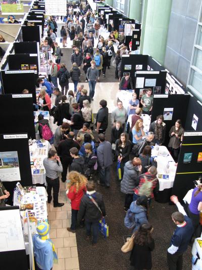 tertiary info day crowd